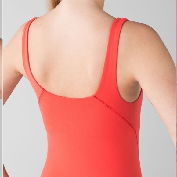 Lululemon Amala Tank Top Size 2 Red Alarming Yoga - Picture 7 of 7